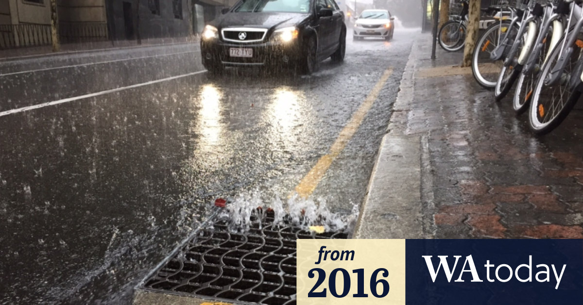 Perth weather A record breaking January in 2016 with most days of rain ever